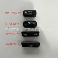 Sesuai untuk 03-06 Land Cruiser LC100 Land Cruiser 4500 4700 Butang Panel Penyaman Udara