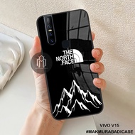 SOFTCASE 2D GLOSSY V15 - V15 PRO - Y51 - Y51A - Y53S - Y91C - Y1S - V23E - V21 THE NORTH FACE MOTIF/