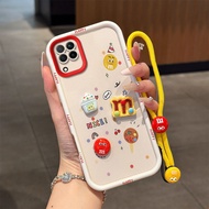 Casing Samsung A22 5G Casing Samsung A22 4G Casing Kapibala Three-dimensional Plush Doll Casing Cute