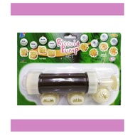 Mould Acuan Kuih Raya Plastic Samperit Biscuit Pump Set  GGX
