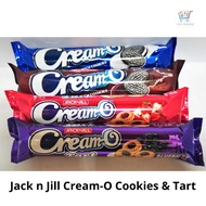 Jack n Jill Cream-O Sandwich Cookies and Tart (132g & 120g)