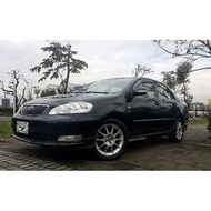 2006年 TOYOTA ALTIS 1.8(E版+裝Z版空力套件) ABS SRS CD HID 頭燈 皮椅 深色內裝 16吋鋁圈 CP值超高 可全額貸款！