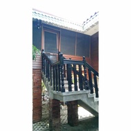 Antique Wood Balluster 9cmx9cmx83cm