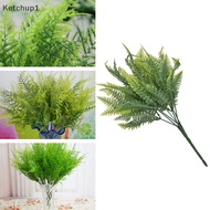 Ketchup1 7 Branches Artificial Asparagus Fern Grass Plant Flower Home Floral Accessories Nice