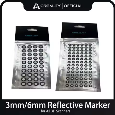 Creality 3/6mm 3D Scanning Mark Point Reflective Marker for Creality CR-Scan Raptor / Otter / Ferret