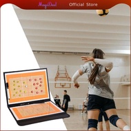MagiDeal Foldable Clipboard Kit for Volleyball Training, Volleyball Equipment Magnets, Volleyball Eq