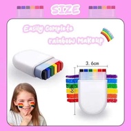 6 Colors Face Painting Make Up Rainbow Face Paint Face Painting Face Body Painting Palette Face Body