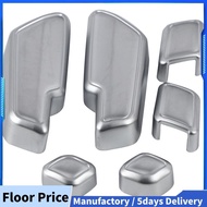 6Pcs Chrome Car Door Seat Adjust Buttons Switch For - E Class W204 W205 W212 W218 X204 X166 C E   ML