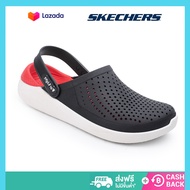 Skechers สเก็ตเชอร์ส รองเท้า ผู้ชาย Foamies Arch Fit Valiant Walking Sandals - 243160-BBK Arch Fit, Dual-Density, Machine Washable, Luxe Foam