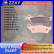 Rear Sintered Metal Brake Pads For BMW R1200 00-02 R1200 C 96-04 R1200 GS 02-13 R1200 RT 05-13 R1200