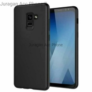 Samsung Galaxy A8 Plus Case Black Matte Black Matte Soft Silicone Cover Samsung A8+ 2018 Original Casing