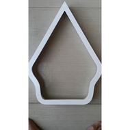 [33.5 x 43 FRAME ONLY WITHOUT FILLING Gemoy Color Model natural] Gunungan Dowry Frame Wayang Frame/ 