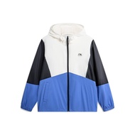 Li Ning Sports Trendy Collection UV Protection Sun Protection Clothing Mens Ivory Rainbow Blue Multi