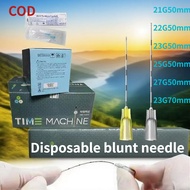5/50PCS Disposable needle 21G 22G 23G 25G 27G Blunt needle   Local shipping