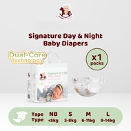 Iconic Babycare Signature Baby Diaper Tape NB28/S50/M44/L38 (Pack)