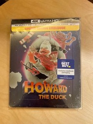 (全新) [美版 冇中字] 4K UHD + 藍光碟鐵盒 (連膠保護套) Howard the Duck 4K UHD + Blu-ray Blue Blu Ray Steelbook