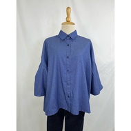 DRIAS IMOORI BLOUSE (SOFT DENIM)