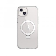 iPhone 15 Plus MagStand M 磁吸指環支架手機殼（兼容 MagSafe）- 透明