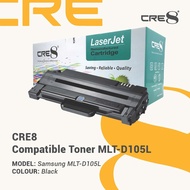 Samsung MLT-D105L 105L Toner ML 1910 1911 1915 2525 2525W 2526 2580N 2581 SCX 4600 4601 4623F 4623FN