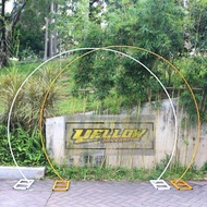 Circle 3/4 iron wedding decoration
