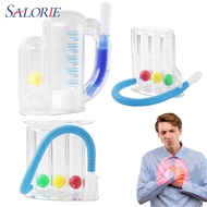 Salorie 3 Balls Incentive Spirometry Deep Breathing Exerciser Respiratory Spirometer Personal Health