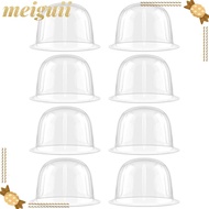 MEIGUII Baseball Hat Display Rack, 50-57cm PVC Bucket Hat Storage ,  Inner Support Transparent Cover