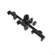 Livestream Accessories Horizontal Bar Clamp 3 Mobile Phones Recording Movies (Not Included Pins)