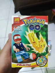 1PAK-MAINAN POKEMON GO FREE KARTU / BALOK SUSUN POKEMON