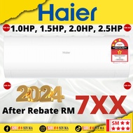 [2024 NEW] HAIER 1.0HP / 1.5HP / 2.0HP / 2.5HP R32 Aircon HSU-LPA / Non Inverter 3 Stars / Delivery 