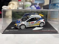 Peugeot 207 S2000 模型車 (Rally Alsace-Vosges 2009)
