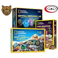 [PRE-ORDER] National Geographic Geology Bundle – Rock Collection, Crystal Growing Kit & Gemstone Dig