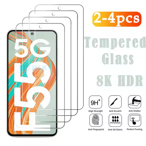 2-4Pcs Tempered Glass for Samsung Galaxy F55 F05 F54 F34 F14 F04 F23 F13 J3 J4 J6 A6 2018 A7 A5 A3 2