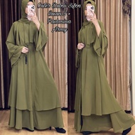 New Abaya ORI Saudi Outer Dubai Susun dua