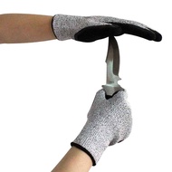 Safety Gloves- Cut Resistance Level 5 EN388 High Performance Protection, Fiber Sandy Nitrile Coated