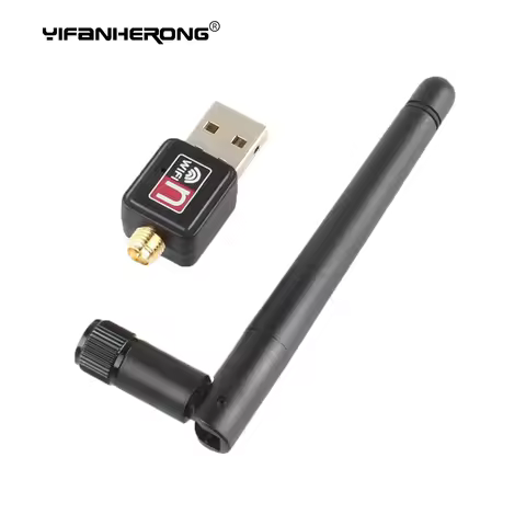 Portable Mini 150Mbps USB 2.0 WiFi Wireless Network Card 802.11 N/g/b 2dB 150M LAN Dongle MT7601 RTL