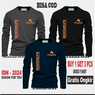 (THICK MATERIAL) BUY 1 OR 3 PCS Hiqmah Distro Men's Distro T-shirt 30s Premium Long T-shirt GER Kirk