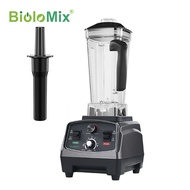 Biolomix 3HP BPA Free 2L Jar Blender Timer Speed  เครื่องปั่นน้ำแข็งสมูทตี้ 2200W เครื่องปั่นผลไม้