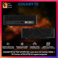 GIGABYTE AI TOP ATOM (20-core Arm10 Cortex-X925 + 10 Cortex A725/NVIDIA Blackwell Architecture/128GB