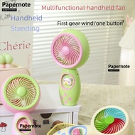 PAPERNOTE Mini Fan, USB Rechargeable Portable Handheld Fan, High Quality Cooling Hand Holding Fan Ho