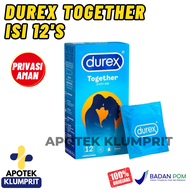 DUREX ALL VARIAN/EXTRA SAFE/TOGETHER/LOVE/FETHERLITE/ISI 12S/12S/KONDOM/KONTRASEPSI PRIA/PENUNJANG