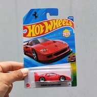 HW MERAH Hotwheels Ferrari F40 Competizione Red F40HW