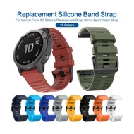 Garmin Fenix 6S /Fenix 6S Pro/ Fenix 5S / Fenix 5S Plus 20mm Watchband Silicone Strap Watch Easyfit Wristband