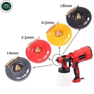 YGS  Electric Spray Paint Nozzles 0.5/1/1.8/2.5mm Spray G*un Pro Painting Nozzle Paint Sprayer Tip O