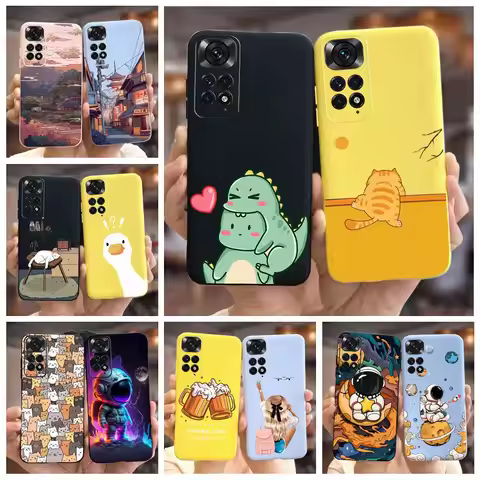 For Xiaomi Redmi Note 11 Pro Case Redmi Note 11S 4G Cute Fashion Cartoon Phone Case For Redmi Note 1