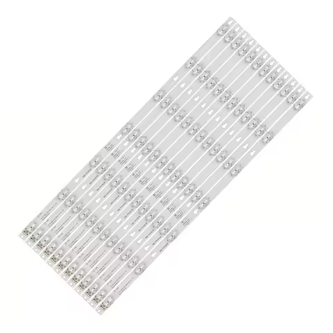 LED Strips For TCL 65 TV THOMSON 65 TV 006 P1K3507B TOT_65_D2900_12X7_3030C_d6f-2d1_7S1P YH-4C-LB650