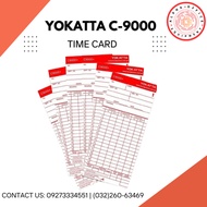 Punch Card, Time card for Bundy Clock, Standard Size Time card, Dtr Card, C-9000 Yokatta Time Card
