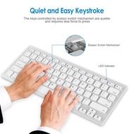 Ultra Thin Wireless Keyboard Bluetooth 78 Key Spanish Korean French N Arabic German Thai Keyboard For Tablet Laptop PC