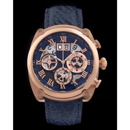 🎁+ Jam TOMAZ (READY STOK) Jam TOMAZ Xavier Tomaz (Rosegold/Blue) TW026-D3B Navy Strap