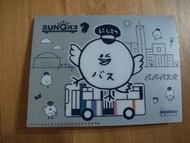 全新SUNQ PASS銀色票夾.九州乘車放題乘車券收納票夾Nishitetsu Group巴士迷