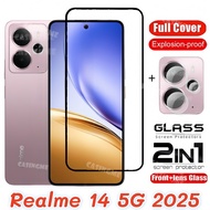 For Realme 14 5G 2025 Screen Protector Transparent Full Cover Film For Realme 14 14x 14+ 5G Realme 1